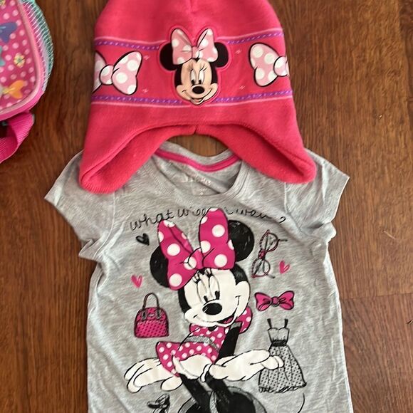 Disney Minnie Mouse Bundle Hat, Shirt and Backpack - Picture 8 of 10